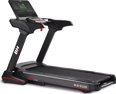 Shirit vrapimi BH Fitness RS 900, motor i fortë, pjerrësi elektrike, gri