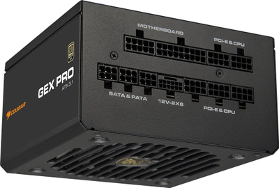 Furnizues energjie COUGAR GEX PRO, 750W, ATX 3.1, 80 Plus Gold, modular