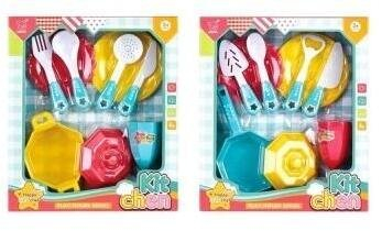 Set enësh kuzhine lodër Swede Kitchen, plastikë, shumëngjyrësh