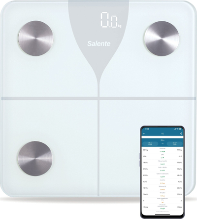 Peshore inteligjente Salente SlimFit, Bluetooth, e bardhë
