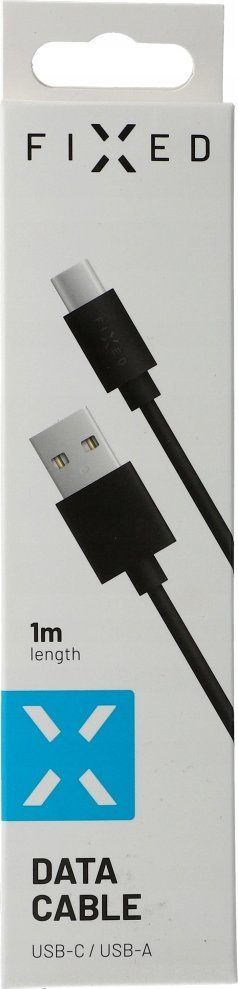 Kabllo USB Fixed, USB A në USB C, 2 m, i zi