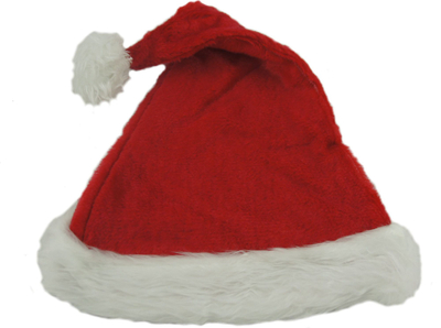 Kapelë Babagjyshi Santa Claus Luxury 39-265, për të rritur, e kuqe me të bardhë