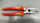 Gërshërë kabllosh Knipex 95 16 VDE, me izolim VDE, 200mm, të kuqe