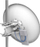 Антена за мрежа Микротик MANT30 PA, 5 GHz, 30 dBi, сива