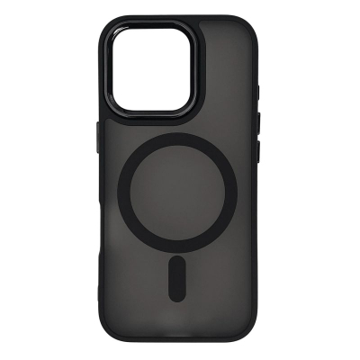 Mbrojtëse telefoni Hurtel Fashion për iPhone 17 Air, MagSafe, TPU, e zezë