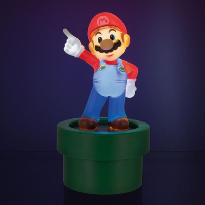 Lampë dekorative Super Mario, dizajn lojë, dritë e ngrohtë, shumëngjyrëshe
