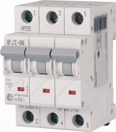 Ndërprerës i siguresave Eaton xPole Home P C, 25A, 6kA
