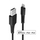 Kabllo USB Lindy USB A në Lightning, 1m, e zezë