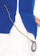 Kostum Halloween Leg Avenue Cozy White Rabbit Wonderland, L, i bardhë me blu