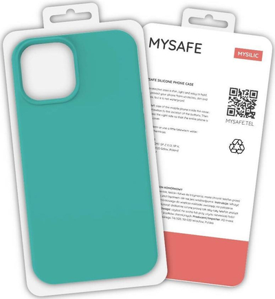 Këllëf telefoni MySafe për Samsung Galaxy S21, silikon, ngjyrë mente