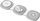 Karikues wireless Tech-Protect QI15W-A32 3in1, MagSafe, gri