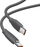 Kabllo Baseus Jelly USB-C në USB-C, 100W, 2m, e zezë