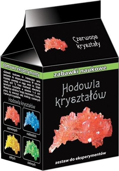 Set eksperimental Ranok Science Toys Crystal Growing, rritje kristalesh, i kuq