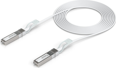 Kabllo optike Ubiquiti UACC Uplink SFP28 3M, DAC, 25G, e bardhë