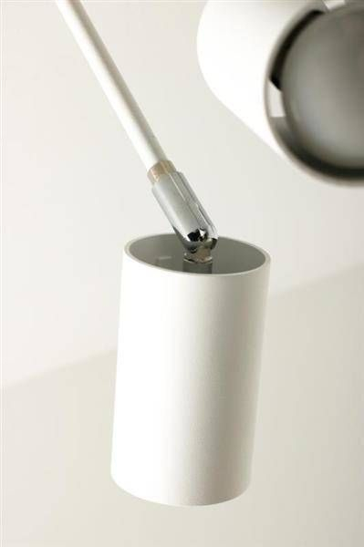 Llambë tavani Lampex, 3x40W, e bardhë