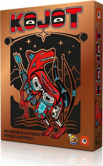 Lojë me letra Pretzel Games Portal Coyote, version gjerman, për tavolinë