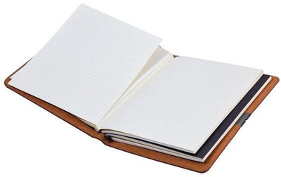 Ditar Bullet Journal Troika Notes, A5, 2 fletore, kafe