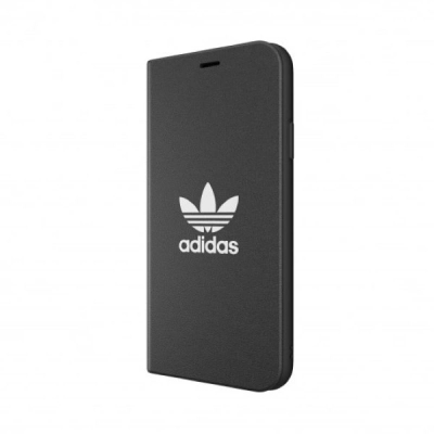 Futrollë Adidas OR Booklet Case Basic FW19 për iPhone 11 Pro Max 6.5", tip book case, e zezë