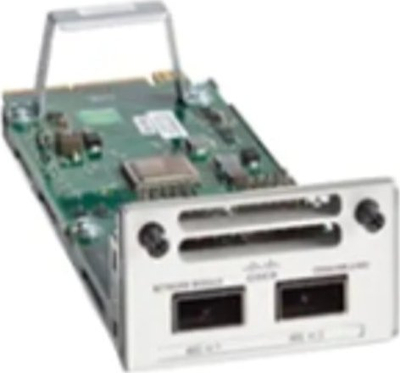 Modul rrjeti Cisco C9300X-NM-2C, 2 porte QSFP28, 40/100GbE, i argjendtë