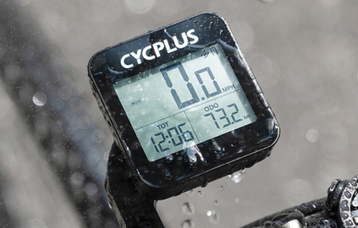 Kompjuter biçiklete Wahoo Cycplus G1, GPS, i papërshkueshëm nga uji IPX6, i zi