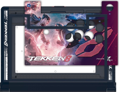 Gamepad arcade Hori Fighting Stick Alpha Tekken 8, PS5, i zi