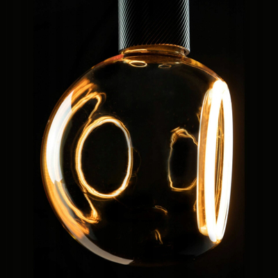 Llambë LED SEGULA Floating Globe G150 E27, 4.5W, 2200K, e artë
