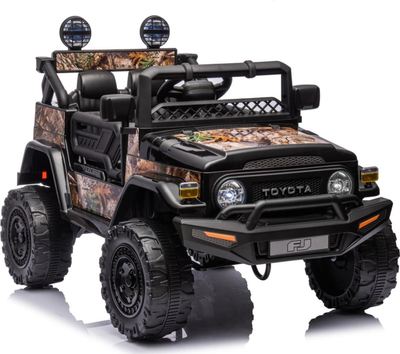 Makine elektrike për fëmijë Toyota FJ Cruiser PA.JJ2099.CZ, njëvendëshe, me bateri, e zezë