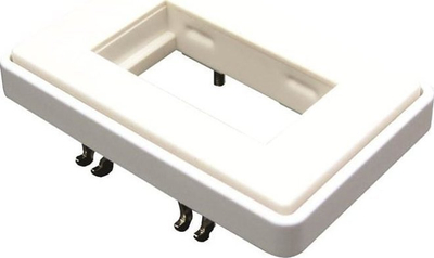 Modul multimedial Garbot FUGA, 75x50mm, për module F22, i bardhë