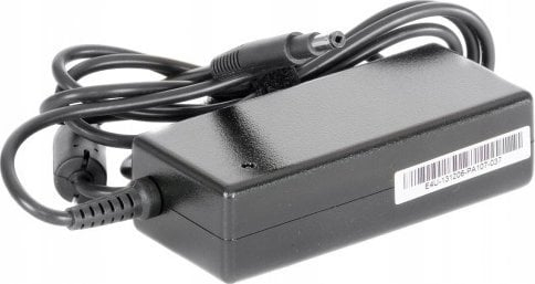 Adapter rryme Energy4U PA107, 65W 19.5V 3.33A, 4.8x1.7mm, për laptop HP, i zi