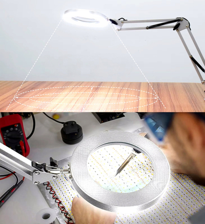 Llambë tavoline Blow LB-23, LED, e bardhë