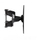 Mbajtëse TV ART AR-75, 23-65", 50kg, VESA 400x400, Double Arm, e zezë