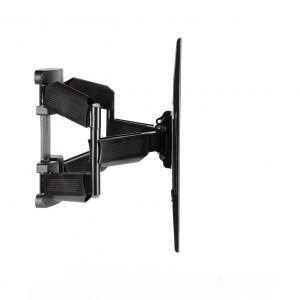 Mbajtëse TV ART AR-75, 23-65", 50kg, VESA 400x400, Double Arm, e zezë