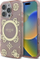 Mbulesë telefoni Guess IML Peony 4G MagSafe për iPhone 16 Pro 6.3", rozë