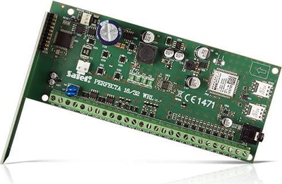 Панел аларм Satel PERFECTA 32-WRL, GSM GPRS, 2 зони, бел