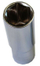 Kokë çelësi e gjatë Richmann C5124, 1/2", 24mm, metalike