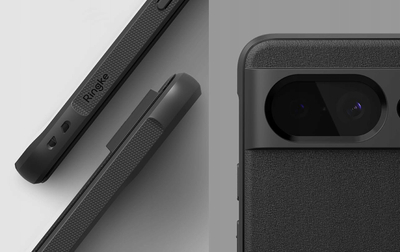 Kuti mbrojtëse Ringke për Google Pixel 8 Onyx, TPU, antirrëshqitëse, e zezë