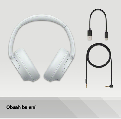 Kufje Sony WH-CH720N, të bardha
