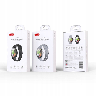 Smartwatch XO J11, ekran 2.06" HD, IP68, i zi