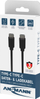 Kabllo USB C në USB C Ansmann 1700-0122, 2 m, 60W, e zezë