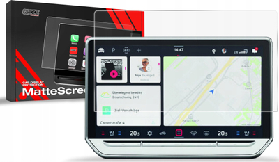 Film mbrojtës ekranit GRIZZ MatteScreen për Volkswagen Crafter 12.9", anti-fingerprint, mat