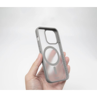 Mbulesë telefoni Laut Huex Protect LT-IP23DHP, për iPhone 15 Pro Max, gri
