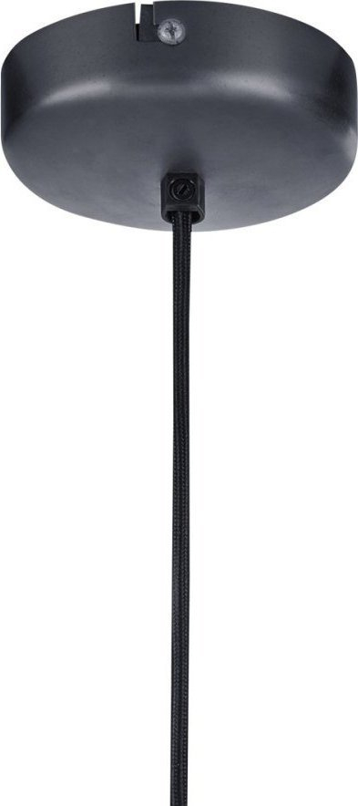 Llambadar varese PARBATI, metal rrjetë, stil modern, i zi