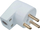 Prizë elektrike Microconnect DKPLUG, daneze me kënd, e bardhë