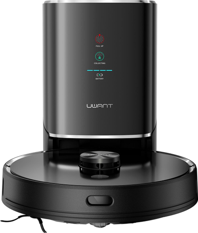 Робот правосмукалка Uwant Umva, 2600Pa, со станица за полнење, бел
