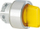 Selektor i ndriçuar Lovato 8LM2TSL1205, metalik, Ø22mm, i verdhë