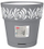 Vazo lulesh Kerbl Stefanplast Gaia Round, rezervuar uji, 15cm, gri