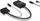 Видео адаптер Inca IVTH-02, HDMI во VGA, 0.2 m, USB, бел