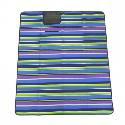 Batanije pikniku Heinner Fleece Stripe, 150x180 cm, poliester, shumëngjyrëshe