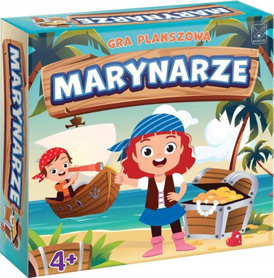 Друштвена игра Kangur Sailors Game, едукативна за деца 4+, повеќебојна