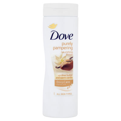 Dove Purely Pampering Shea Butter Хранлив Лосион, 400 ml